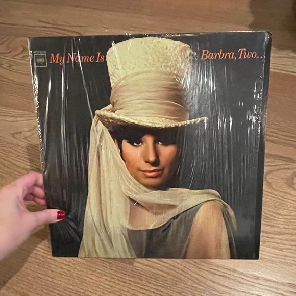 Barbra Streisand My name is Barbra two vintage vinyl record